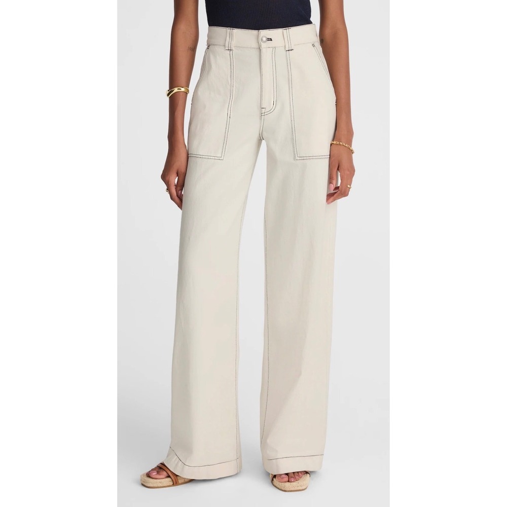 Madewell Superwide-Leg Utility Jeans in Vintage Canvas Contrast Stitch 23
NV373